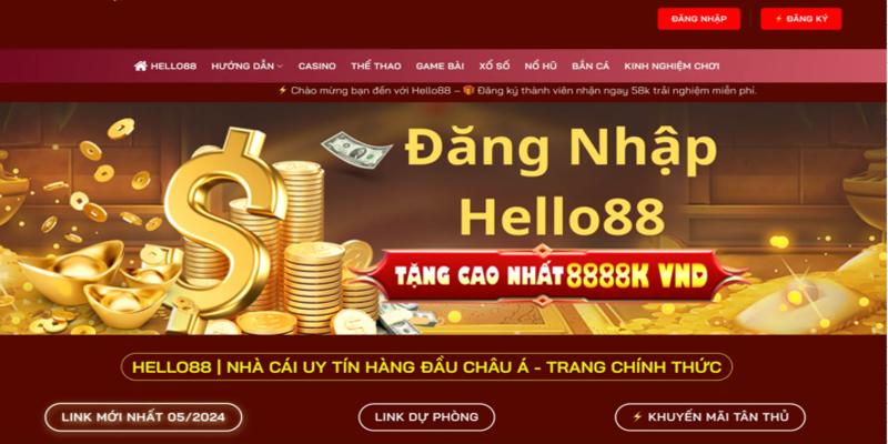 Đăng nhập hello88 thỏa sức đam mê